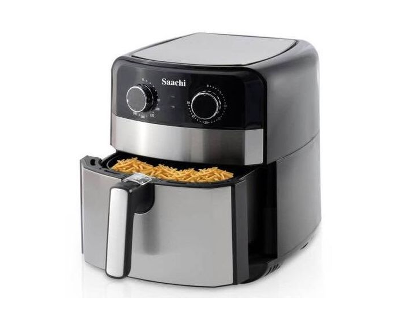Saachi 5 Liters / 5L Air Fryer , Black And Silver