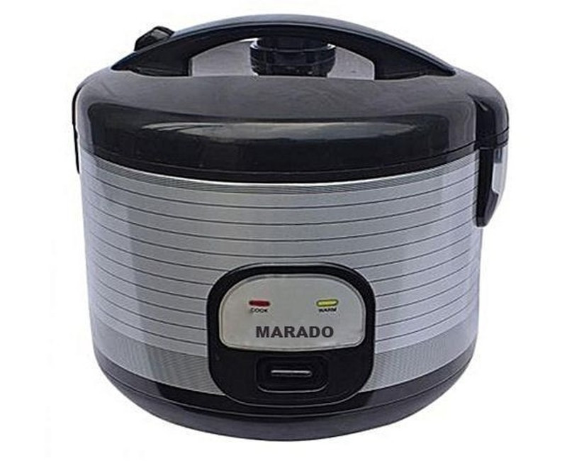 Marado Rice Cooker, 4 Liter - Black