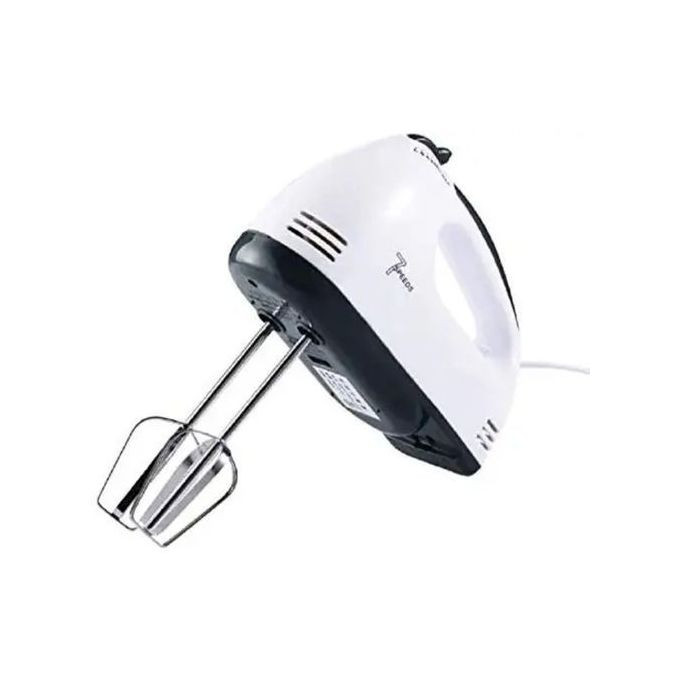 Electric 7 Speed Hand Mixer - White
