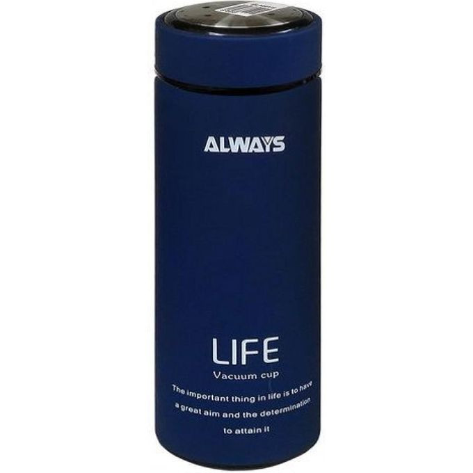 Always Insulated Stainless Steel Vacuum Flask- Blue,Black,Red