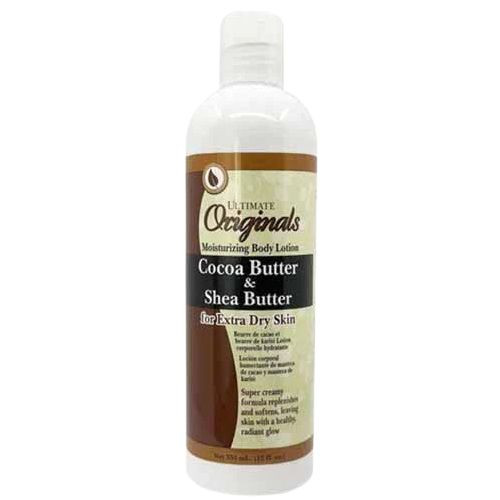 Ultimate Organics Cocoa Butter & Shea Butter Moisturizing Body Lotion-355ml