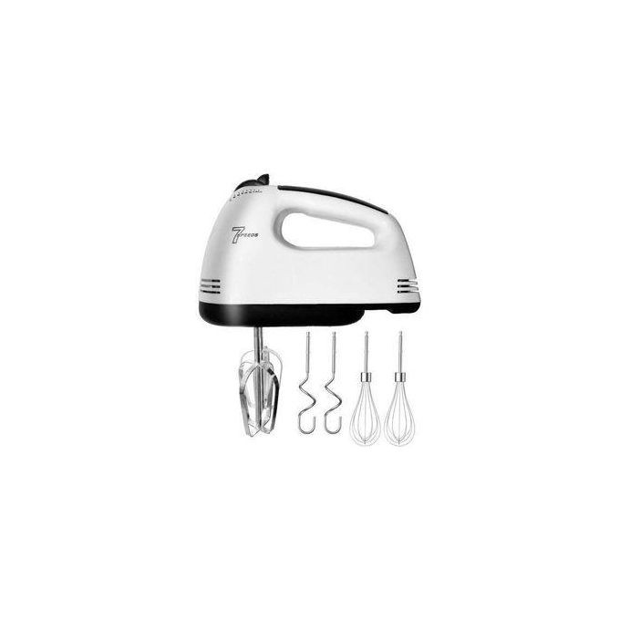 7 Speed Electric Hand Mixer 260W - White