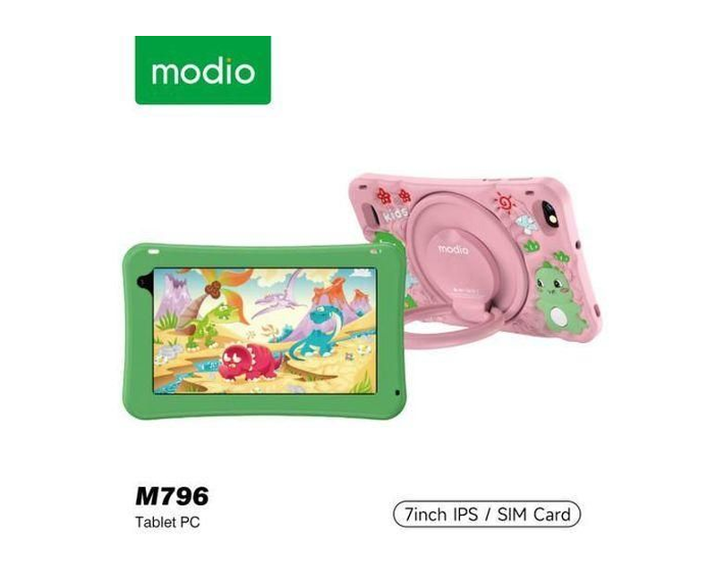 Modio M796 6GB 256GB Android kid's Tablet 7" - 6GB RAM - 256GB ROM - SIM ENABLED / Wi-Fi - 4000mAh - Multicolor