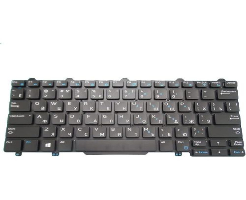 Laptop Keyboard for DELL for Latitude E5250 E5270 E7250 E7270 3160 3150 7350 2-in-1 00V3YK 0V3YK NSK-LMABC 0R PK1313O1B06 US Black with Backlit Used