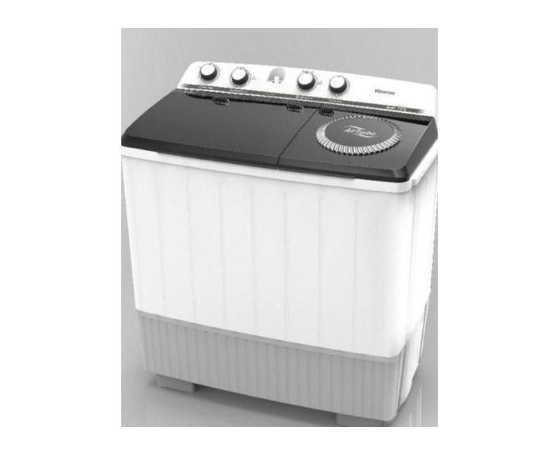 Hisense 10kg WSBE101 Twin Tub Washing Machine - White..