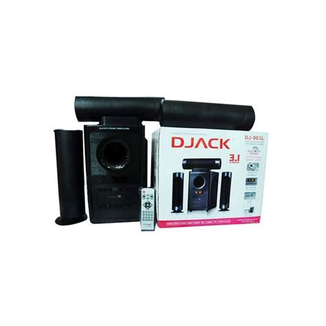 Djack 3.1CH Bluetooth Speaker System woofer 903 - Black