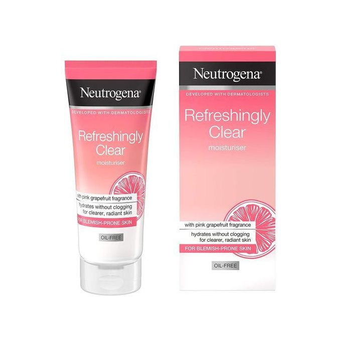 Neutrogena Refreshingly Clear Oil-Free Moisturizer For Blemish Prone Skin, 50ml
