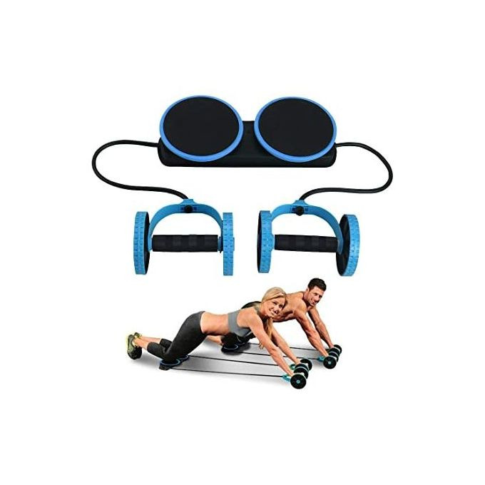Other Multifunction Rotating Abdominal Wheel - Blue