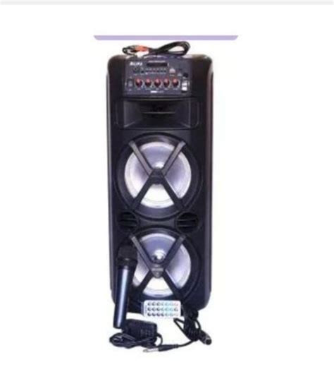 AILIPU Party Bass Bluetooth Speaker with In-built Microphone - Black