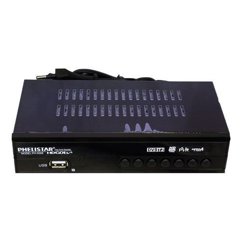 Phelistar High Free To Air Decoder - Black