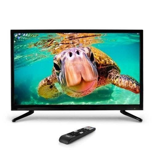24 Inch Tv Full Screen With Free To Air Decorder - Black