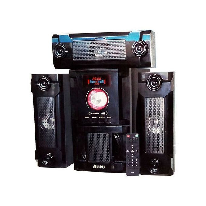 AILIPU New 2022 Model Home Theatre System With Extra Bass - Black