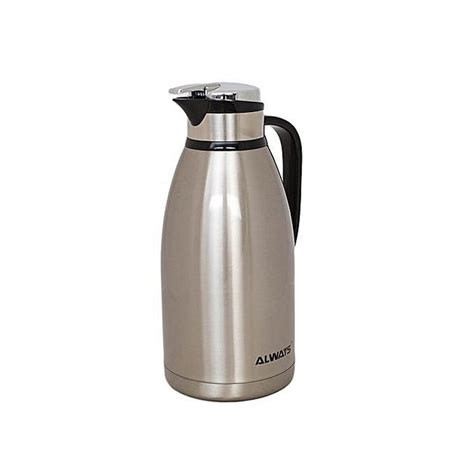 Always Stainless Steel Vacuum Flask, 2 Litre - Silver