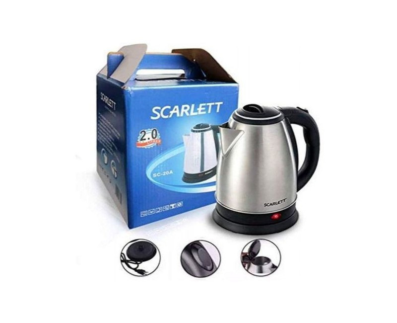 Scarlet Electric kettle - 2L - silver