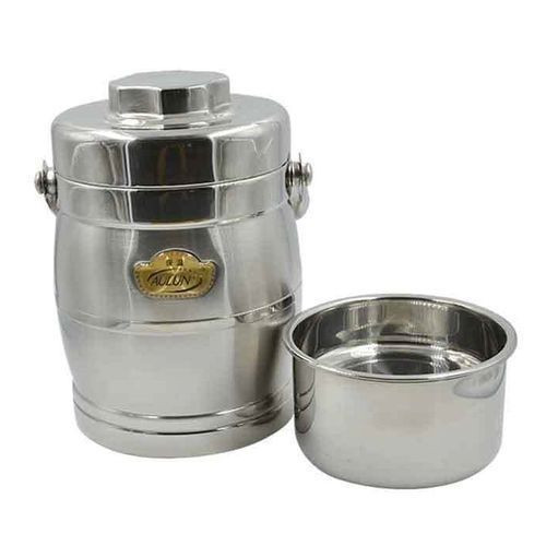 Aulun Food Flask, 3.2Litre - Silver