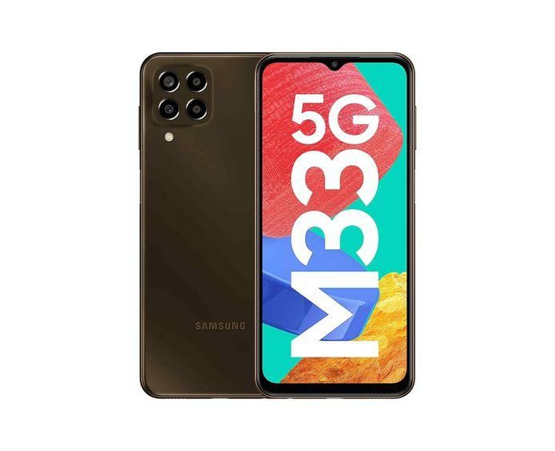 Samsung Galaxy M33 5G 6GB, 128GB Storage - 6000mAh Battery - Brown