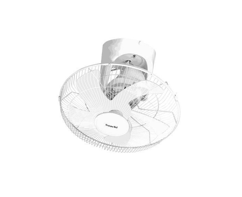 Saachi 16 Inch Orbit Ceiling Fan With Remote Control For A Powerful Wind - Multicolor