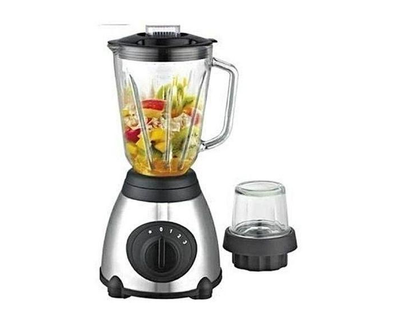 2 In 1 Ice Crushing Powerful Blender Glass - Multicolor