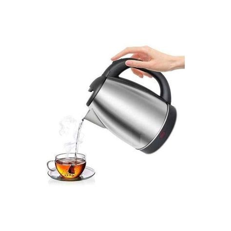Marado Electric Kettle Fast Boiling Percolator, 2 Litres - Silver,Black
