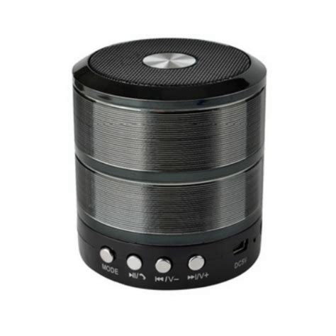Robot WS-887 Bluetooth Speaker - Black