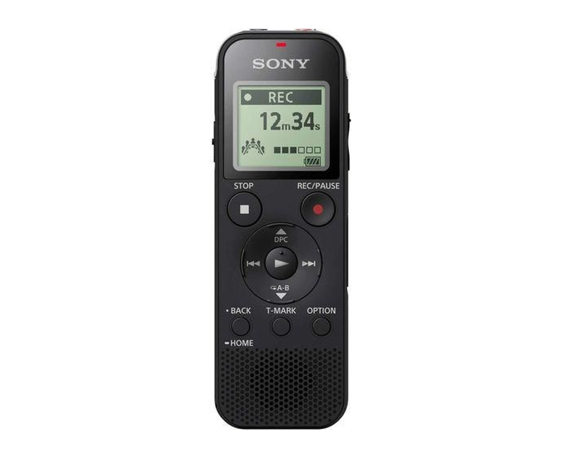 Stereo Sonyy Digital Voice Recorder with Built-in USB Voice Recorder- Black