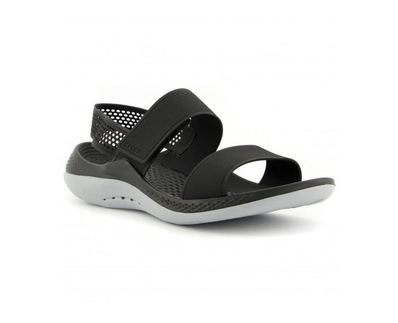Crocs Women's Literide 360 Sandal - Sandals - Black, Grey