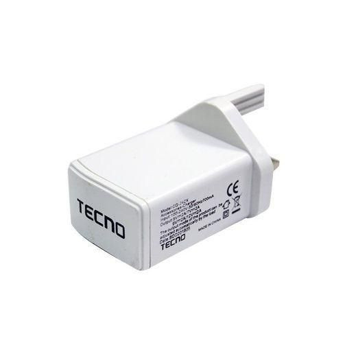 Tecno Faster Charger With Micro USB Cable - White