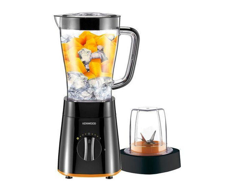 Kenwood 500W electric Blender 2L Jug + Multi Mill Attachment+ Ice Crushing - BLP15.150BK- Black - 01 Year Warranty