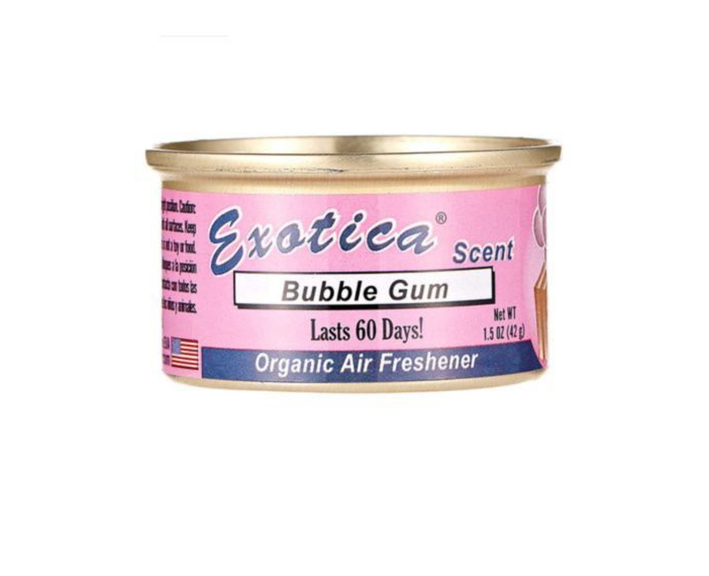 Exotica 1Pc Auto Perfumes Exotica Bubble Gum Scent - pink