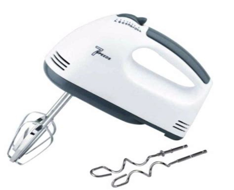 Classic Hand Mixer 7 Speed-Turbo - White