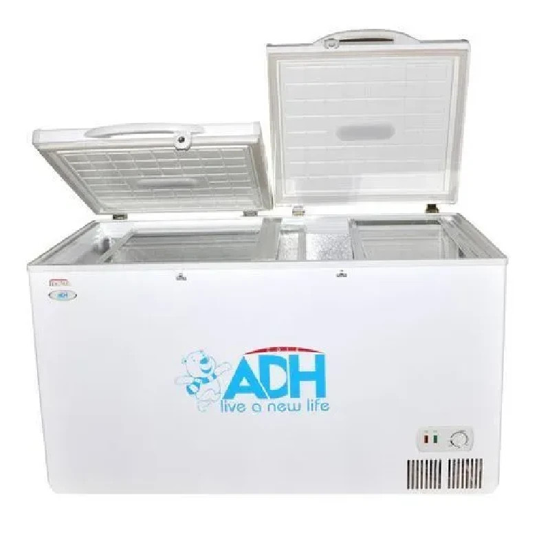 ADH 600 liters / 600L Deep Freezer / Chest Freezer – Energy Saving, Low Noise, Fast Freezing, Lockable Lid – Silver (3YRS WRNTY)