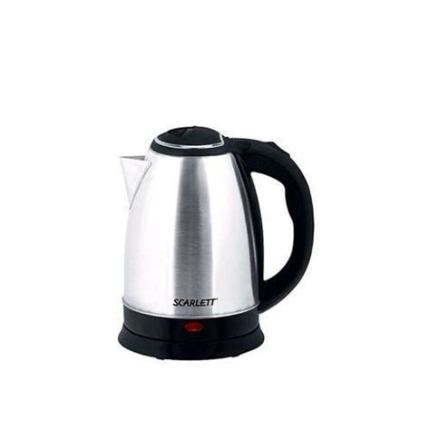 Scarlett Electric Pacolater Heat Kettle Steel 2L - silver
