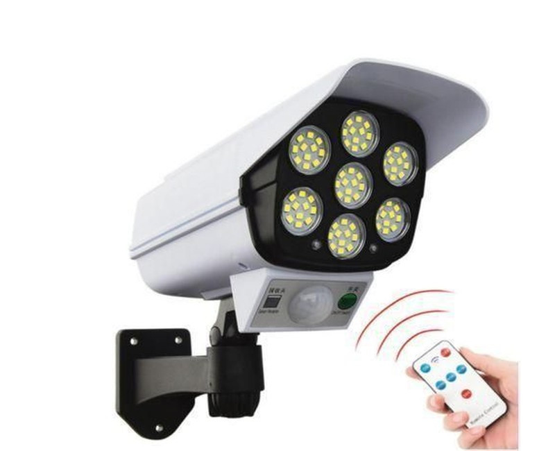 Waterproof Outdoor Solar Motion Sensor Light - White