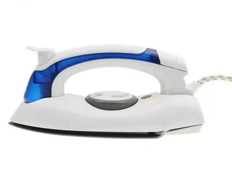 Mini Foldable Travel Steam Flat Iron Box - White