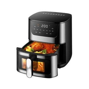 Hoffmans Extra Large 8L / 8 Liters Capacity Air Fryer - Black