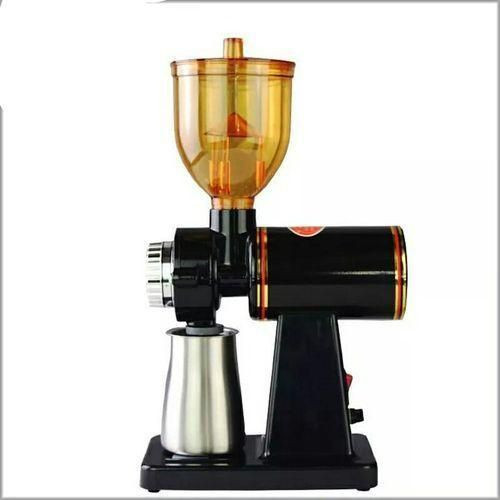 Electric Commercial Coffee Bean Grinder Cereal Nuts Spice Machine Mill - Brown