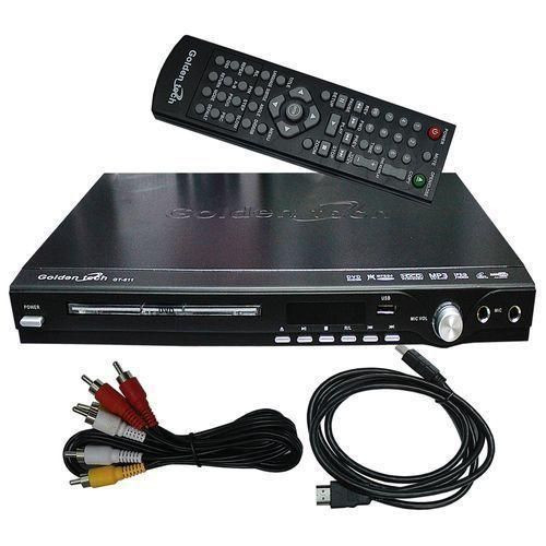 HD Dvd Player With High Compatibility Sold With Hdmi Cable Banana Pins And A Remote GT-611 -Black