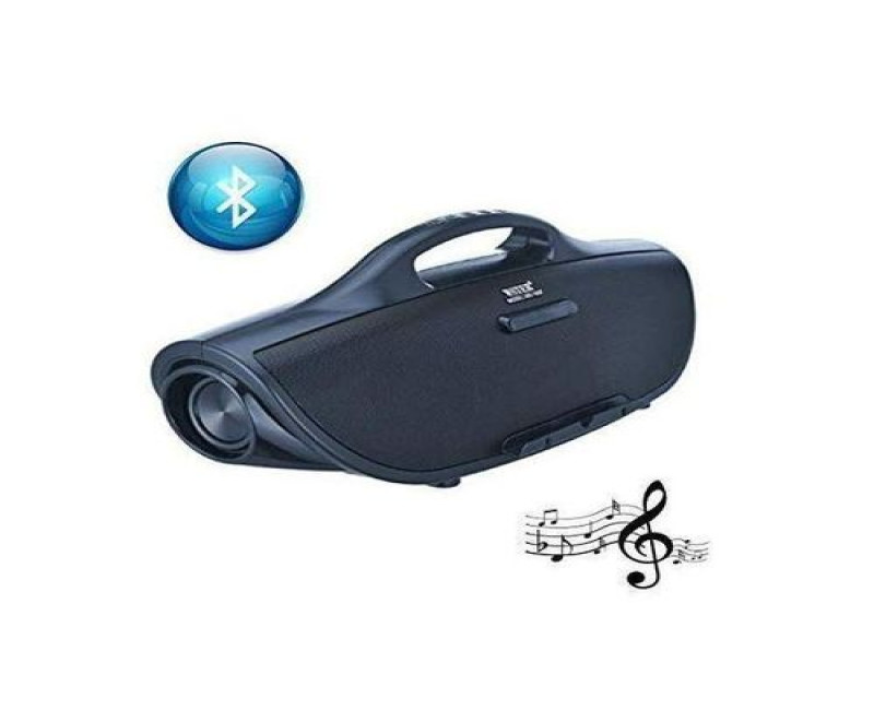 Wster Bluetooth Rechargeable Portable Speaker - Black