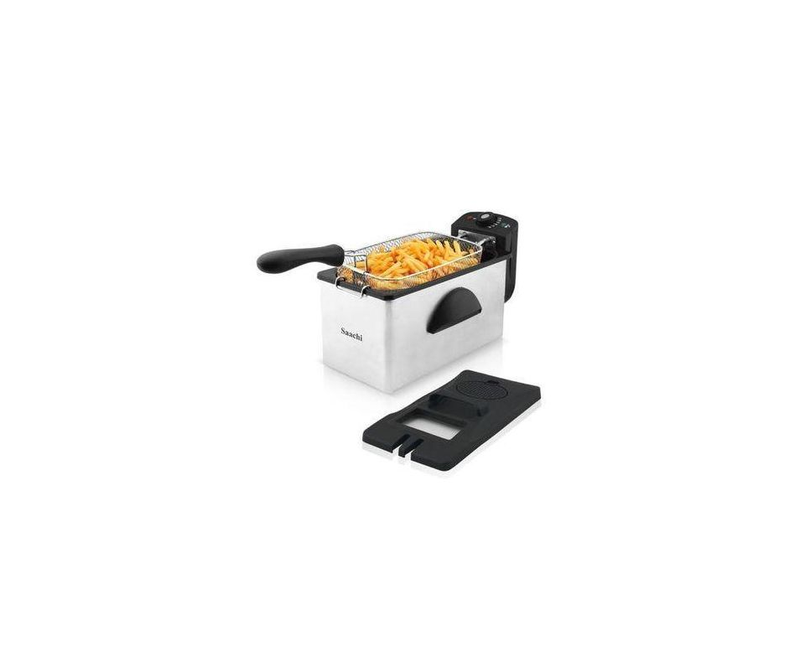 Saachi Commercial Single 3L Deep Fryer NL-DF-4751 - White,Black
