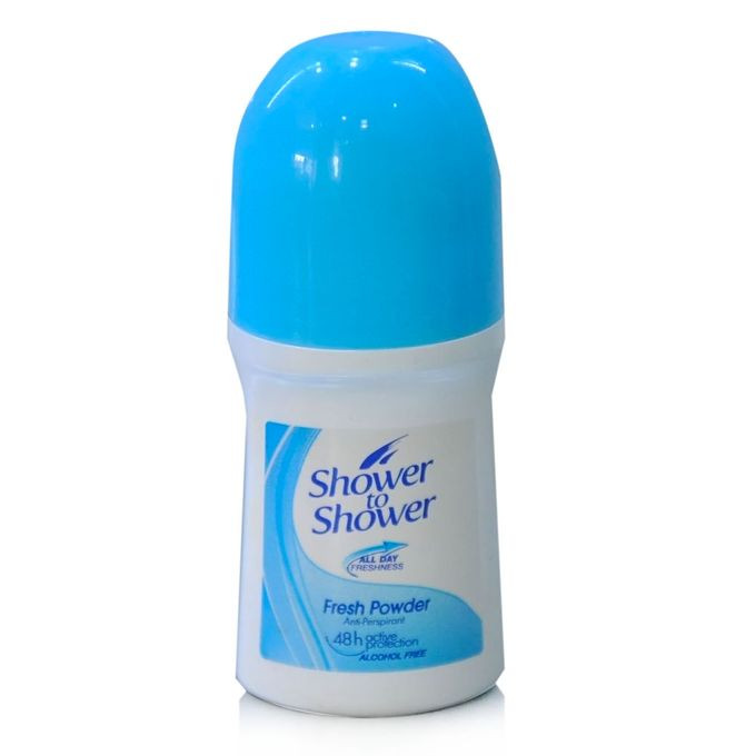 Shower to Shower Roll-On Fresh Powder Deodorant - 50ml