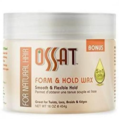 Ossat Naturals Form & Hold Wax 454g,16 Oz