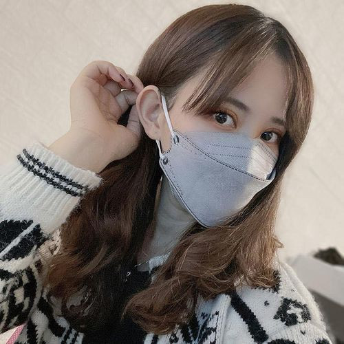 Mask 10 pcs Face Mask KF94 - Grey