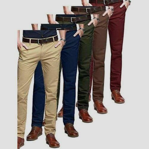 5Pack Men's Stretch Soft Khakis - Multicolor. /36