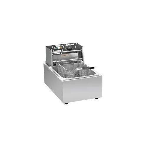 6 liter electric single deep fryer silver