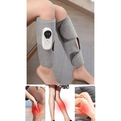 Leg Massager For Blood Circulation And Pain Relief Calf Air Compression Massager With Heat Leg Massager 3 Strengths 3 Modes Easy To Use Muscle Relaxation Gift - Multicolor