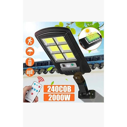 LED Solar Powered Light By IPR motion sensor LED Landscape Solar Garden Street Light Floodlight - Multicolor