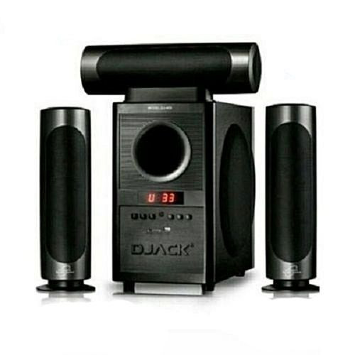 Djack Bluetooth Home Theatre Multimedia Speaker System - Black