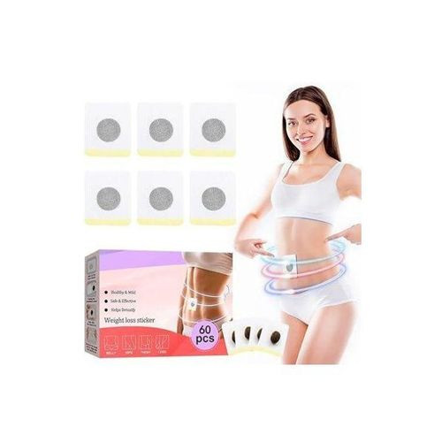 Traditional Ancient Slimming Patches Effective Ancient Remedy Healthy Patches Gift For Family Members 60pcs Pack - White