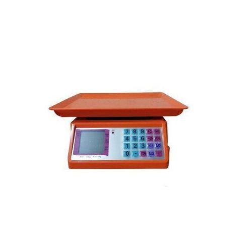 40Kg Electronic Digital Price Computing Weighing Scale - Orange/Purple