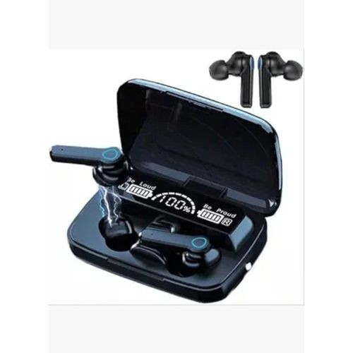 Airpods Pro TWS Bluetooth True Wireless Earbud Headphones with Touch Control, Noise Cancelling Microphone - Black/White